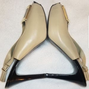 Nine West Slingback Peep Toe Pumps